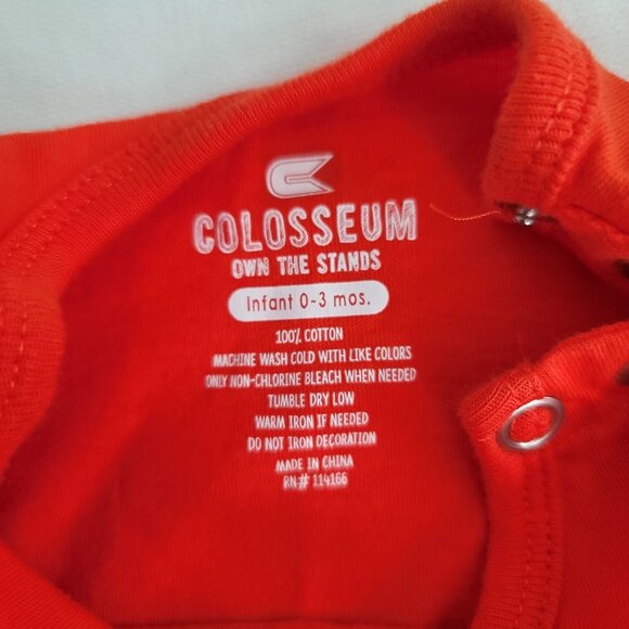 Clemson Tigers Romper 0-3 Months, Nice Condition - Picture 3 of 3